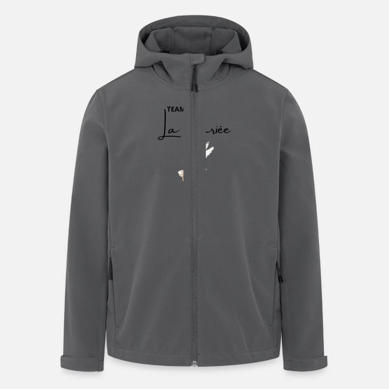 Das Brautteam - Recycelte Männer Softshell-Jacke von Stanley/Stella - Anthrazit