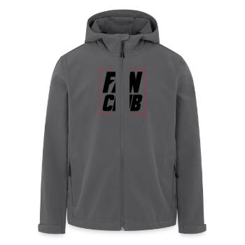 Fan Club - Recycelte Männer Softshell-Jacke von Stanley/Stella - Anthrazit - Vorne - AI Model Male 185 light (185cm)
