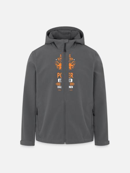 POLIER - Recycelte Männer Softshell-Jacke von Stanley/Stella - Anthrazit