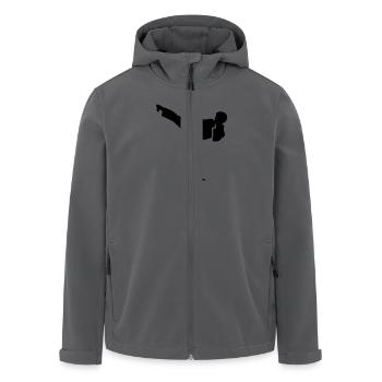 Karate - Recycelte Männer Softshell-Jacke von Stanley/Stella - Anthrazit - Vorne - AI Model Male 185 light (185cm)