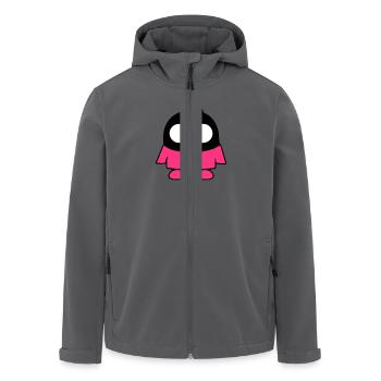 Süßer Pinguin Shirt Baby Kind Kleinkind Schüchtern - Recycelte Männer Softshell-Jacke von Stanley/Stella - Anthrazit - Vorne - AI Model Male 185 light (185cm)