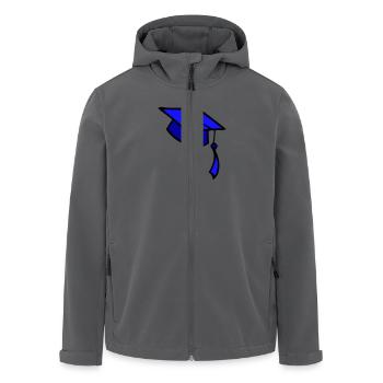 Diplom - Recycelte Männer Softshell-Jacke von Stanley/Stella - Anthrazit - Vorne - AI Model Male 185 light (185cm)