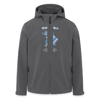 Bayern Spruch Bavaria - Recycelte Männer Softshell-Jacke von Stanley/Stella - Anthrazit - Vorne - AI Model Male 185 light (185cm)