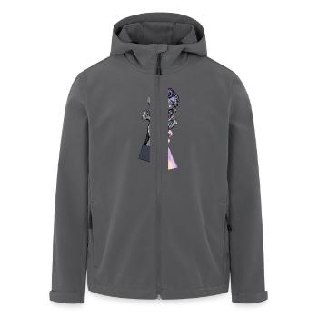 Goya-Schauspielerin - Recycelte Männer Softshell-Jacke von Stanley/Stella - Anthrazit - Vorne - AI Model Male 185 light (185cm)