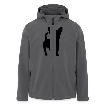 bulldog - Recycelte Männer Softshell-Jacke von Stanley/Stella - Anthrazit - Vorne - AI Model Male 185 light (185cm)