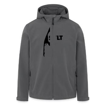 Sylt - Recycelte Männer Softshell-Jacke von Stanley/Stella - Anthrazit - Vorne - AI Model Male 185 light (185cm)