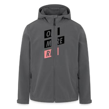ONE MORE REP - Recycelte Männer Softshell-Jacke von Stanley/Stella - Anthrazit - Vorne - AI Model Male 185 light (185cm)