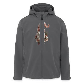 Weihnachtswichtel 1 - Recycelte Männer Softshell-Jacke von Stanley/Stella - Anthrazit - Vorne - AI Model Male 185 light (185cm)