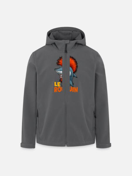 Der Rotschopf - Recycelte Männer Softshell-Jacke von Stanley/Stella - Anthrazit