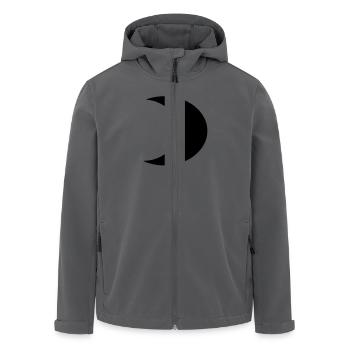 halbmond - Recycelte Männer Softshell-Jacke von Stanley/Stella - Anthrazit - Vorne - AI Model Male 185 light (185cm)