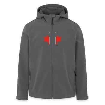 Canada - Recycelte Männer Softshell-Jacke von Stanley/Stella - Anthrazit - Vorne - AI Model Male 185 light (185cm)