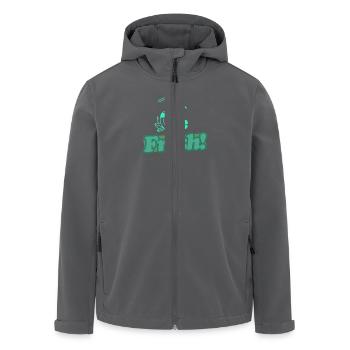 Fresh! 3.0 - Recycelte Männer Softshell-Jacke von Stanley/Stella - Anthrazit - Vorne - AI Model Male 185 light (185cm)
