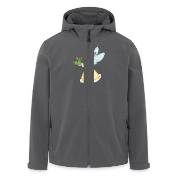 Christmas Fairy - Recycelte Männer Softshell-Jacke von Stanley/Stella - Anthrazit - Vorne - AI Model Male 185 light (185cm)