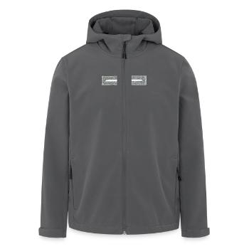 Kreuz - Recycelte Männer Softshell-Jacke von Stanley/Stella - Anthrazit - Vorne - AI Model Male 185 light (185cm)