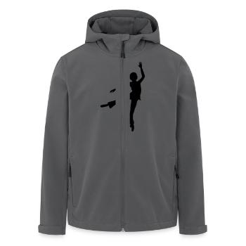 Ballerina in Action - Recycelte Männer Softshell-Jacke von Stanley/Stella - Anthrazit - Vorne - AI Model Male 185 light (185cm)