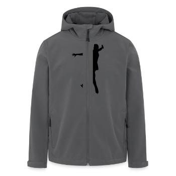 Eiskunstlauf - Figure Skating - Recycelte Männer Softshell-Jacke von Stanley/Stella - Anthrazit - Vorne - AI Model Male 185 light (185cm)