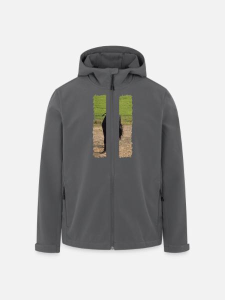Friesenhengst - Recycelte Männer Softshell-Jacke von Stanley/Stella - Anthrazit