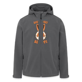 Ostern Osterhase Ostern Ostern Sonntag Osterei Frühling - Recycelte Männer Softshell-Jacke von Stanley/Stella - Anthrazit - Vorne - AI Model Male 185 light (185cm)