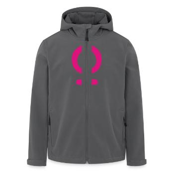Weiblich Zeichen / Feminismus - Recycelte Männer Softshell-Jacke von Stanley/Stella - Anthrazit - Vorne - AI Model Male 185 light (185cm)