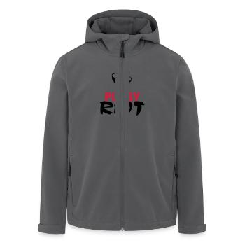 Pussy Riot - Recycelte Männer Softshell-Jacke von Stanley/Stella - Anthrazit - Vorne - AI Model Male 185 light (185cm)