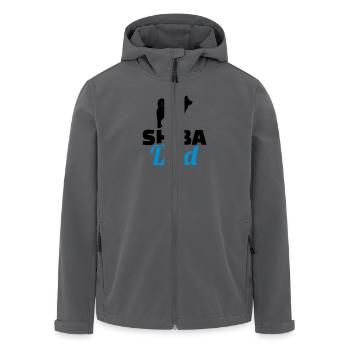 Shiba Inu - Recycelte Männer Softshell-Jacke von Stanley/Stella - Anthrazit - Vorne - AI Model Male 185 light (185cm)