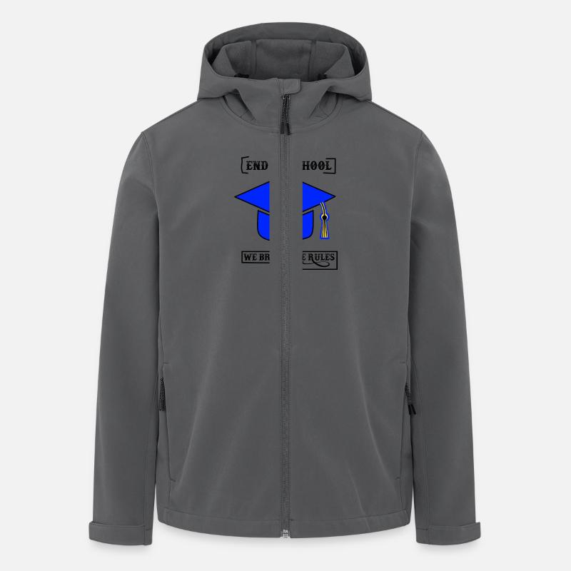 Abschluss Hoodie - Recycelte Männer Softshell-Jacke von Stanley/Stella - Anthrazit