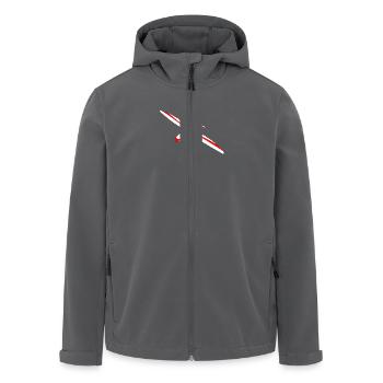 Lo 100 mittel.png - Recycelte Männer Softshell-Jacke von Stanley/Stella - Anthrazit - Vorne - AI Model Male 185 light (185cm)