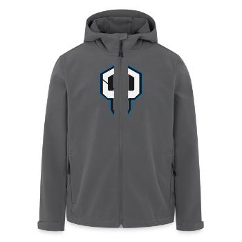Pureness.one ESPORT LOGO - Recycelte Männer Softshell-Jacke von Stanley/Stella - Anthrazit - Vorne - AI Model Male 185 light (185cm)