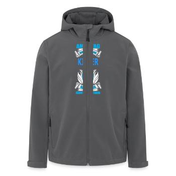 KIELER - Recycelte Männer Softshell-Jacke von Stanley/Stella - Anthrazit - Vorne - AI Model Male 185 light (185cm)