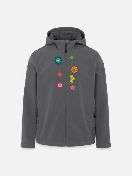 limited edition 03 rund - Recycelte Männer Softshell-Jacke von Stanley/Stella - Anthrazit