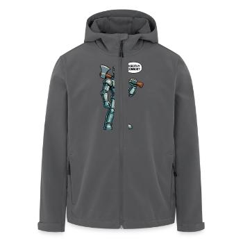 Dorothy Connor? - Recycelte Männer Softshell-Jacke von Stanley/Stella - Anthrazit - Vorne - AI Model Male 185 light (185cm)