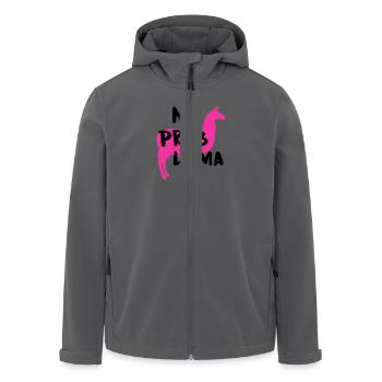 No prob llama - Recycelte Männer Softshell-Jacke von Stanley/Stella - Anthrazit - Vorne - AI Model Male 185 light (185cm)