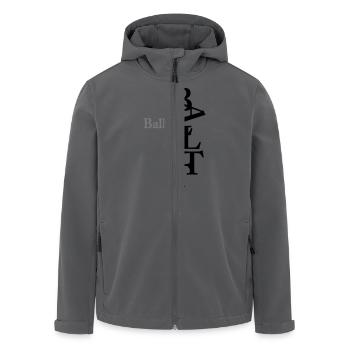 Ballett - Recycelte Männer Softshell-Jacke von Stanley/Stella - Anthrazit - Vorne - AI Model Male 185 light (185cm)
