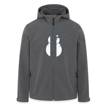 Sir Schneemann - Recycelte Männer Softshell-Jacke von Stanley/Stella - Anthrazit - Vorne - AI Model Male 185 light (185cm)