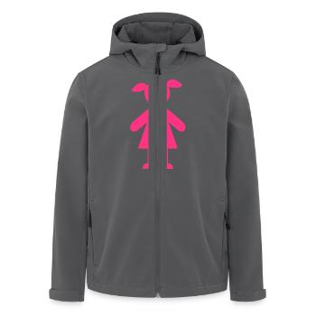 girl - Recycelte Männer Softshell-Jacke von Stanley/Stella - Anthrazit - Vorne - AI Model Male 185 light (185cm)