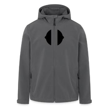 Skillet - Recycelte Männer Softshell-Jacke von Stanley/Stella - Anthrazit - Vorne - AI Model Male 185 light (185cm)