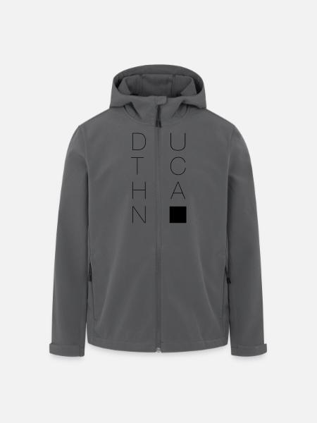 Deutschland - Recycelte Männer Softshell-Jacke von Stanley/Stella - Anthrazit
