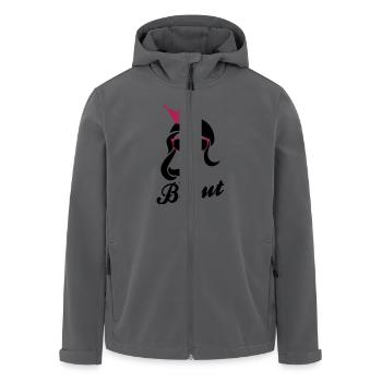 Braut - Team Braut - Recycelte Männer Softshell-Jacke von Stanley/Stella - Anthrazit - Vorne - AI Model Male 185 light (185cm)