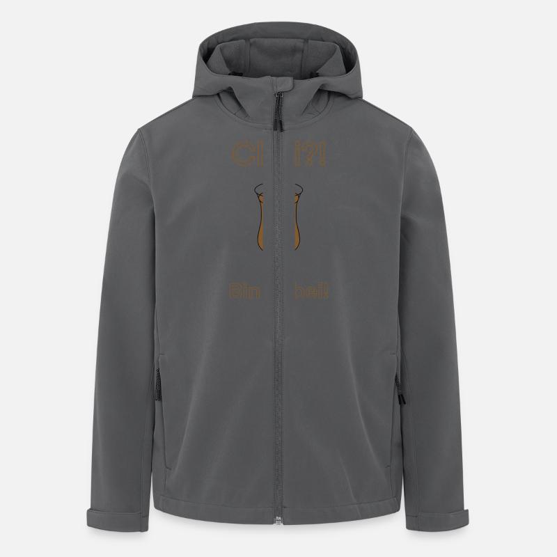 Chai?! Bin dabei! - Recycelte Männer Softshell-Jacke von Stanley/Stella - Anthrazit