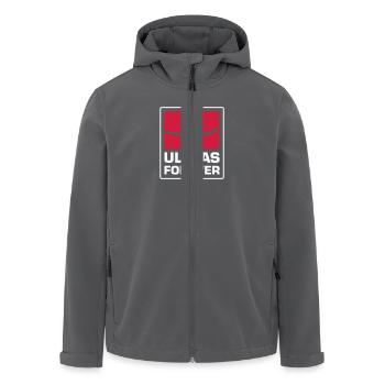 ultras08 - Recycelte Männer Softshell-Jacke von Stanley/Stella - Anthrazit - Vorne - AI Model Male 185 light (185cm)