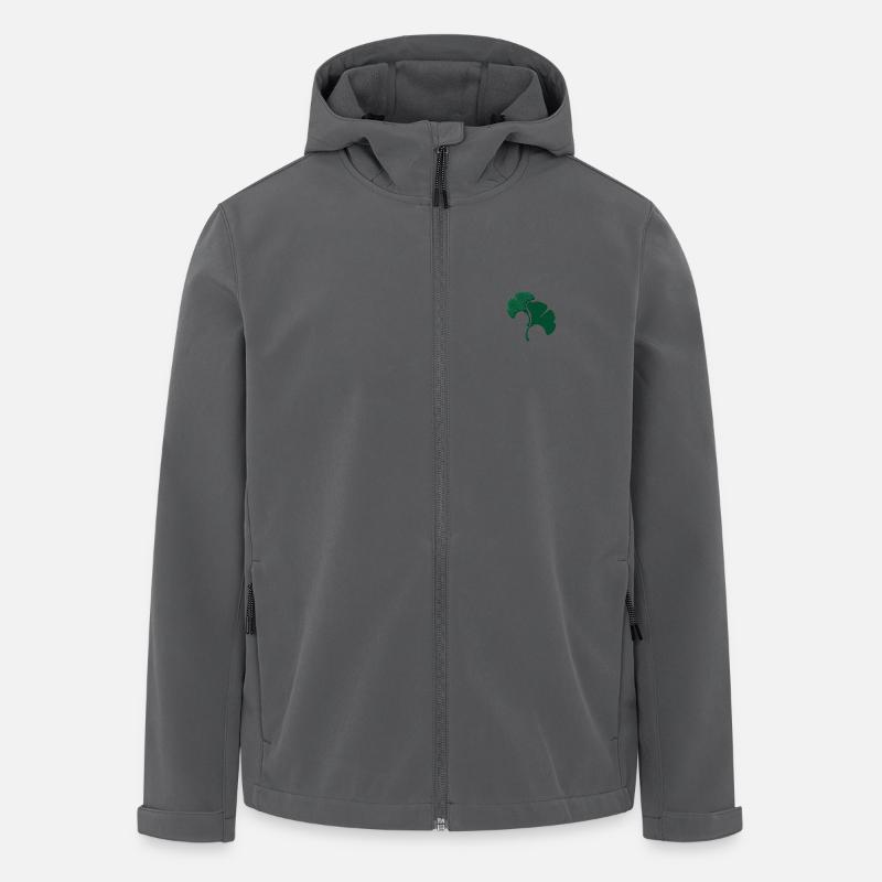 Trèfle - Veste softshell homme en polyester recyclé Stanley/Stella - charbon
