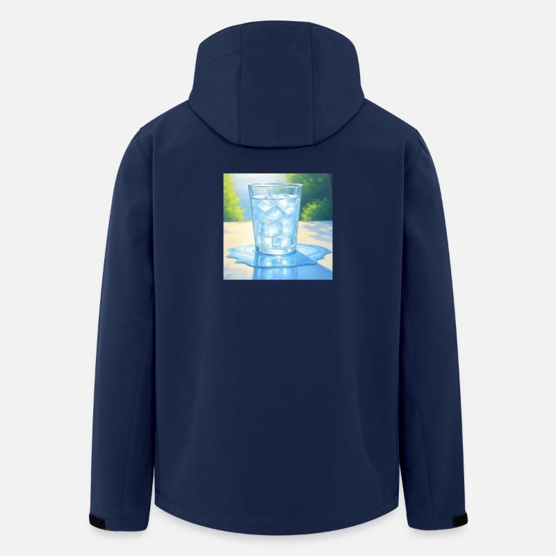 An cream in the sun - Men’s Recycled Softshell Jacket by Stanley/Stella - navy