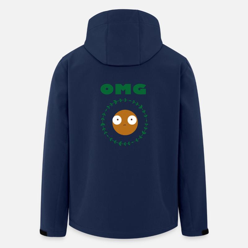 OMG - Recycelte Männer Softshell-Jacke von Stanley/Stella - Navy