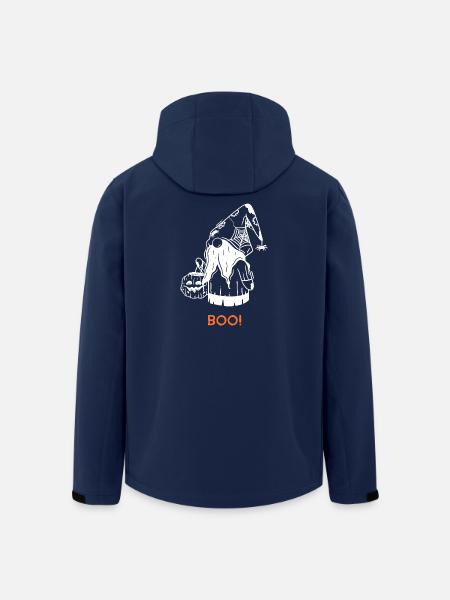 Halloween Gartenzwerg BOO Lustig - Recycelte Männer Softshell-Jacke von Stanley/Stella - Navy