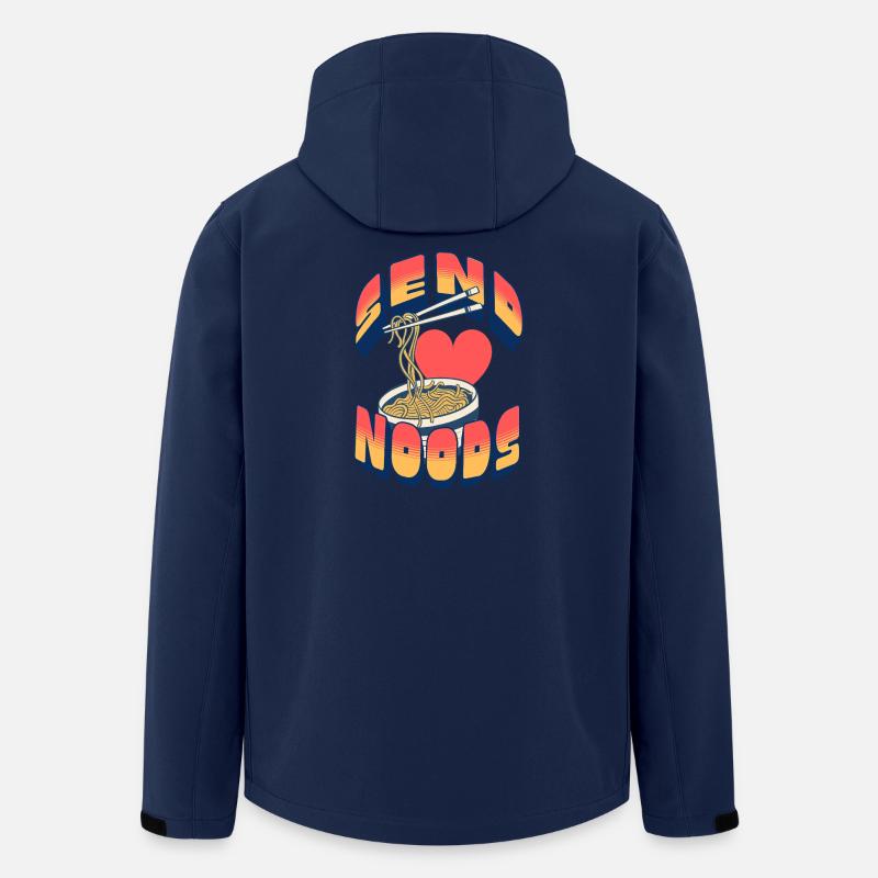 Schicken Sie Noods - Recycelte Männer Softshell-Jacke von Stanley/Stella - Navy