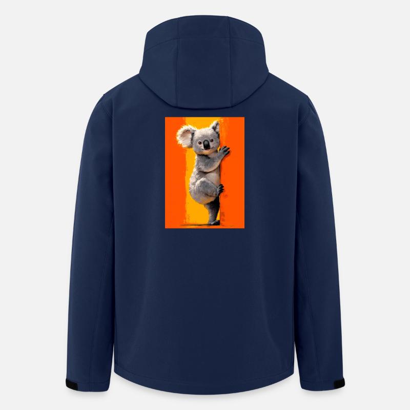 Koala - Veste softshell homme en polyester recyclé Stanley/Stella - marine
