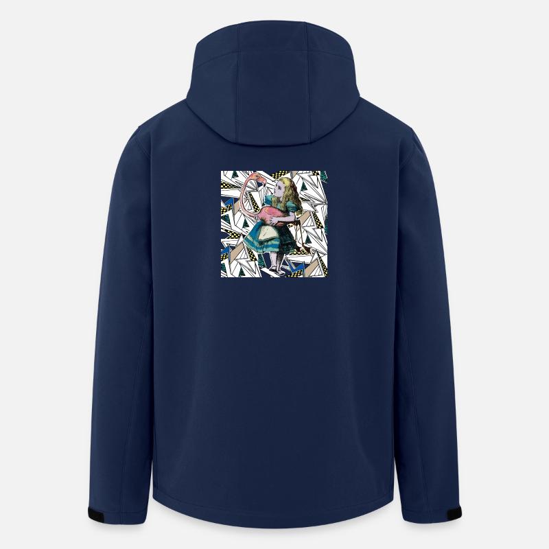alice - Men’s Recycled Softshell Jacket by Stanley/Stella - navy