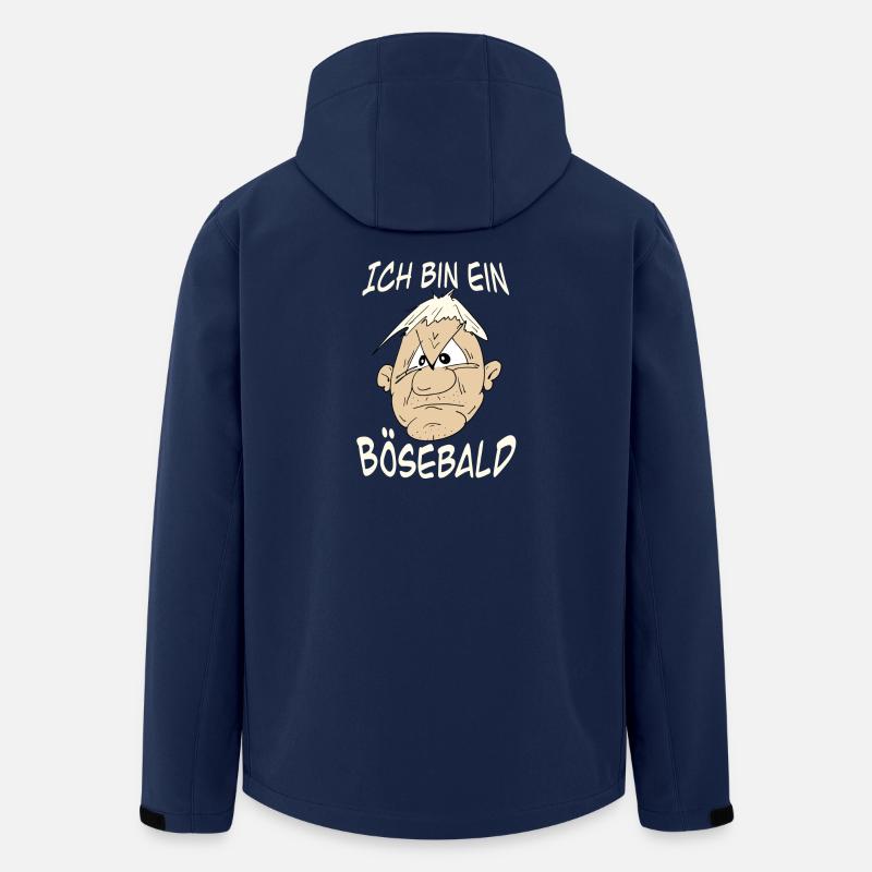 Bösebald - Recycelte Männer Softshell-Jacke von Stanley/Stella - Navy