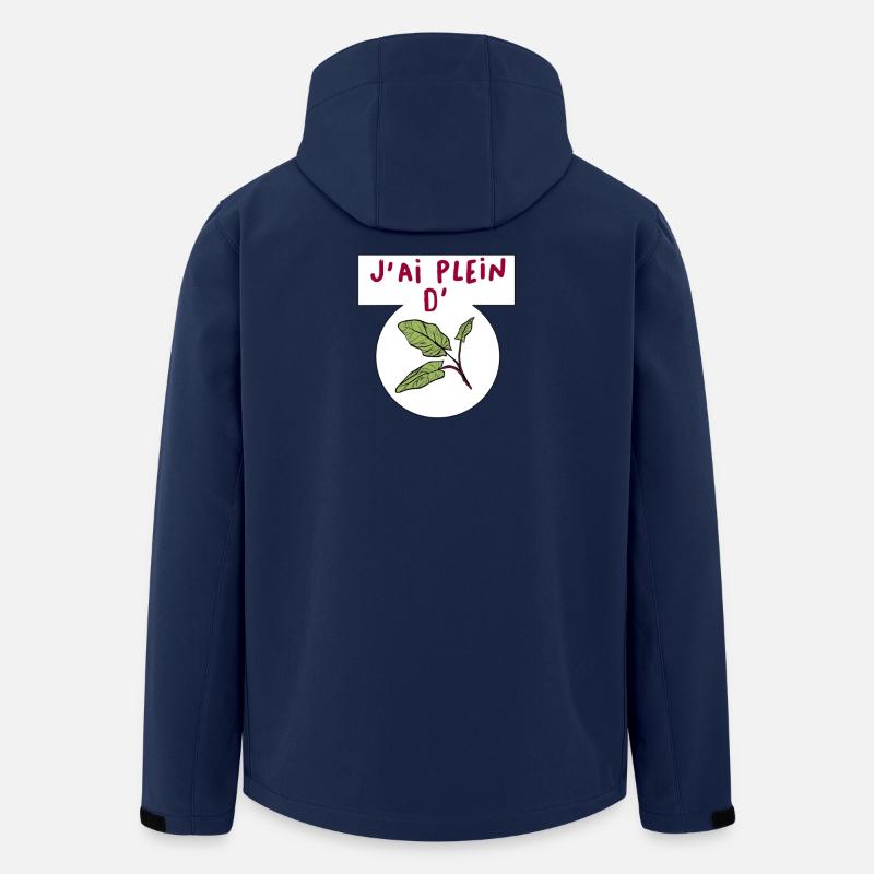 Ich habe viel Sauerampfer - Recycelte Männer Softshell-Jacke von Stanley/Stella - Navy