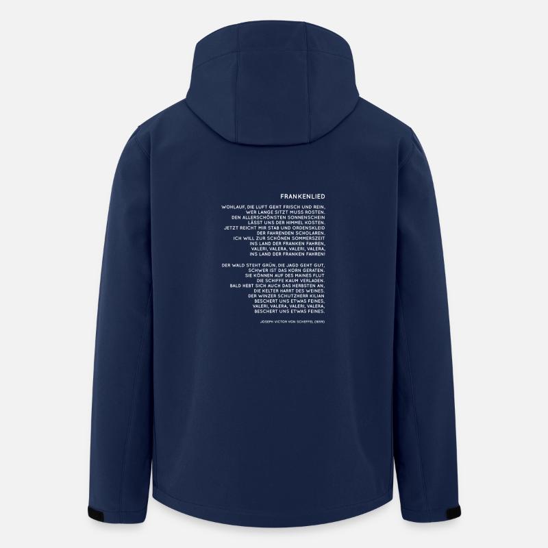 Franken Frankenlied - Men’s Recycled Softshell Jacket by Stanley/Stella - navy